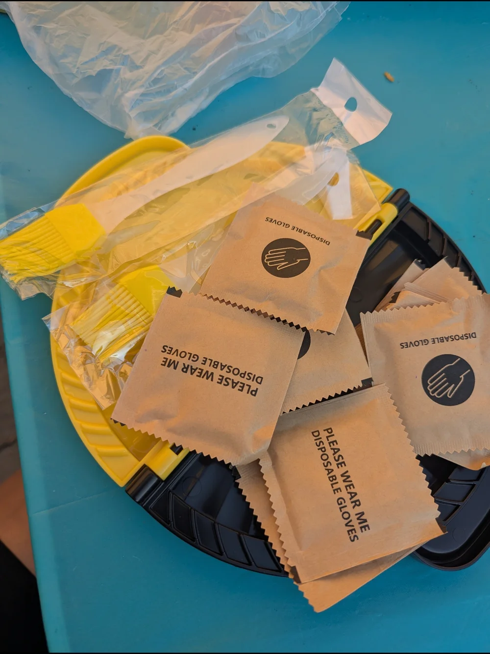 Tortilla Sealer Press - Yellow